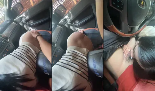 Poster of Em bú cu thỏa mãn cơn nứng với anh khi dừng xe ở rừng cao su